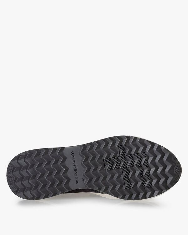 Sneaker lakleer zwart