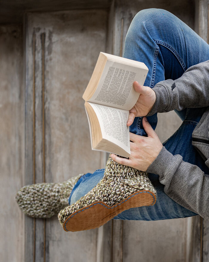 Kingdom Of Wow sloffen lichtbruin