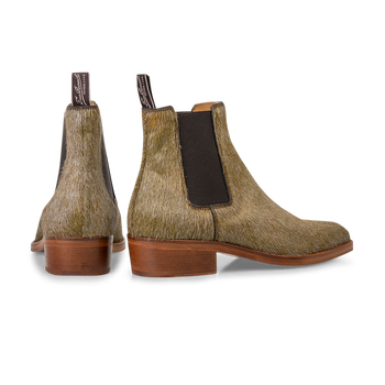 Chelsea boot pony taupe