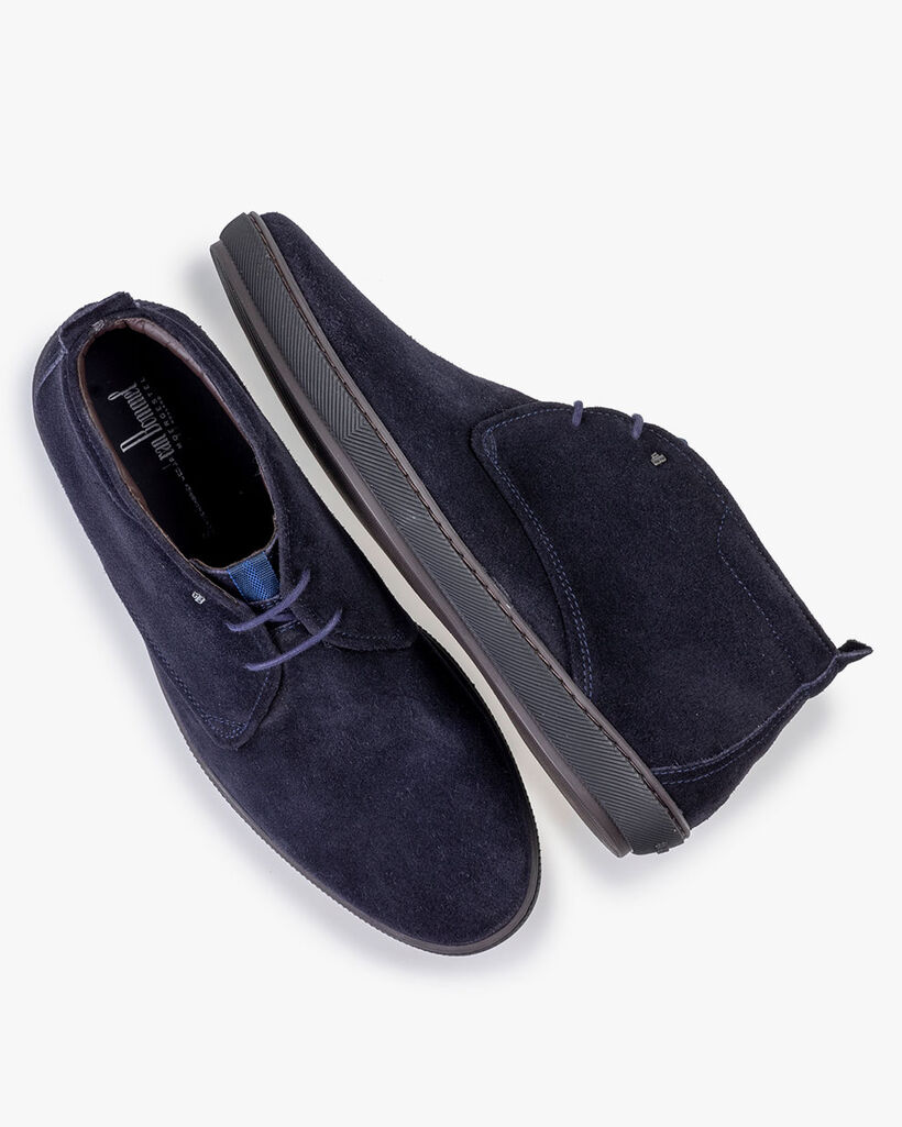 Veterboot su&egrave;de donkerblauw