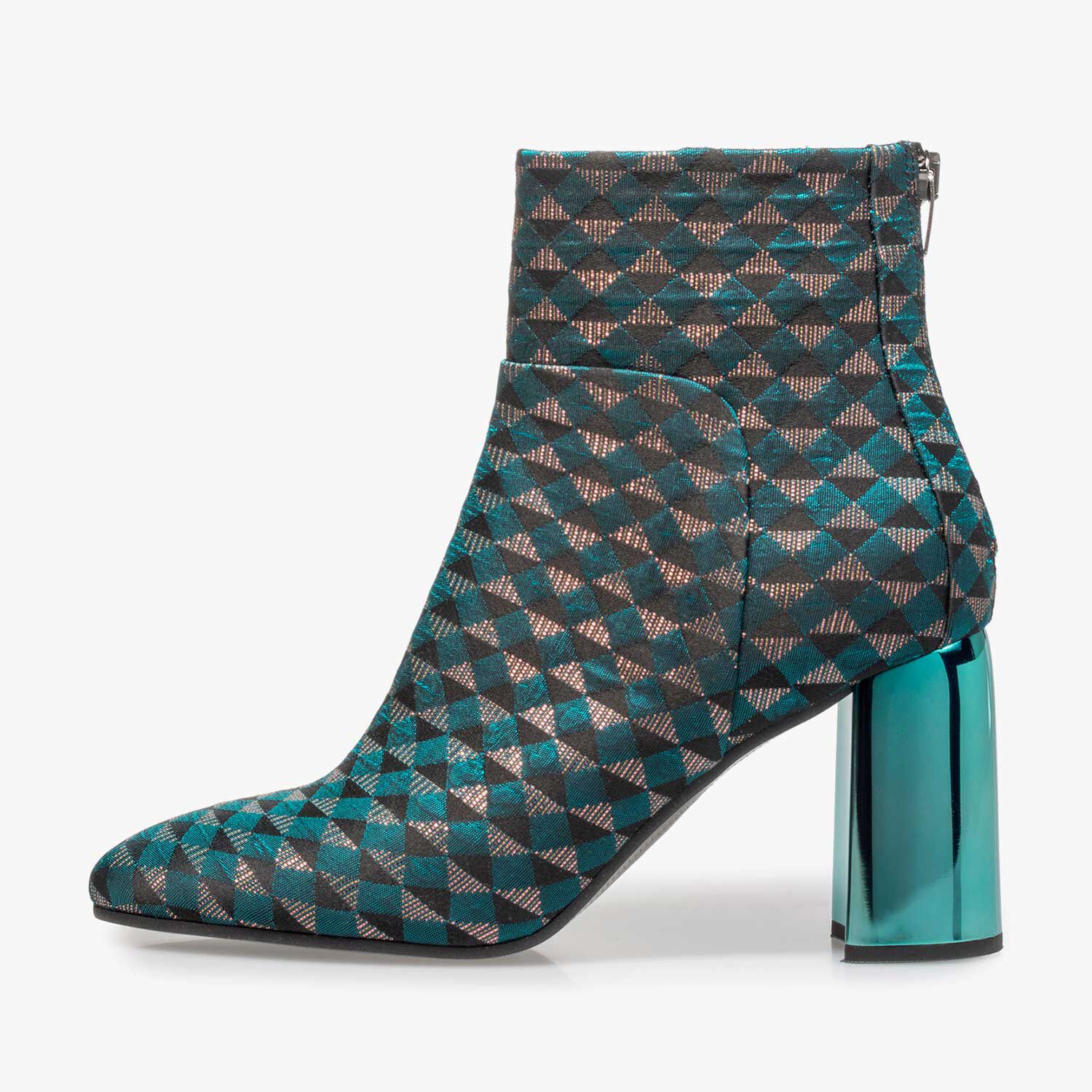 Green canvas ankle boots 85624 07 Floris van Bommel Women