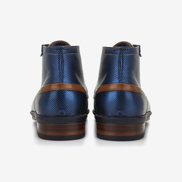 Floris van Bommel diamond blue leren heren veterboot
