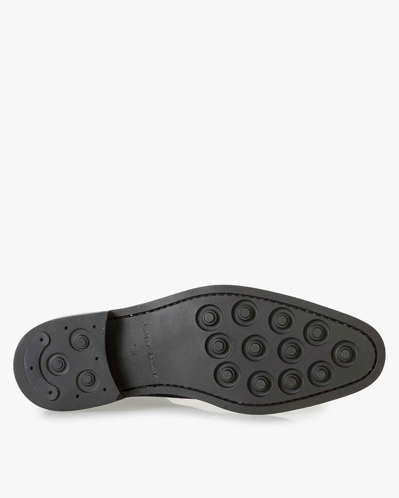 Veterboot su&egrave;de blauw