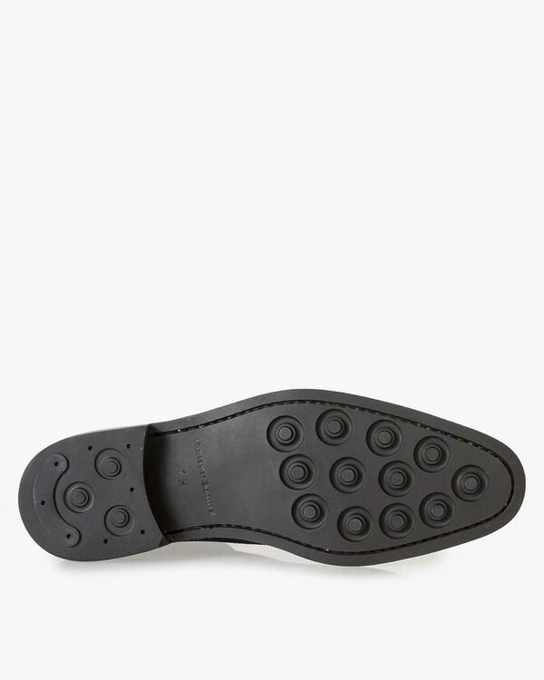 Veterboot su&egrave;de blauw