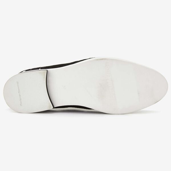 Floris van Bommel black suede women's lace-up shoe