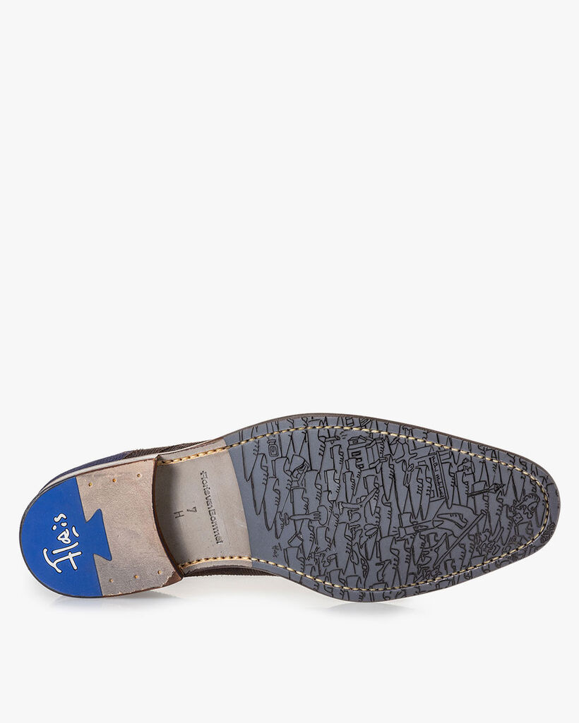 Veterboot bruin su&egrave;de