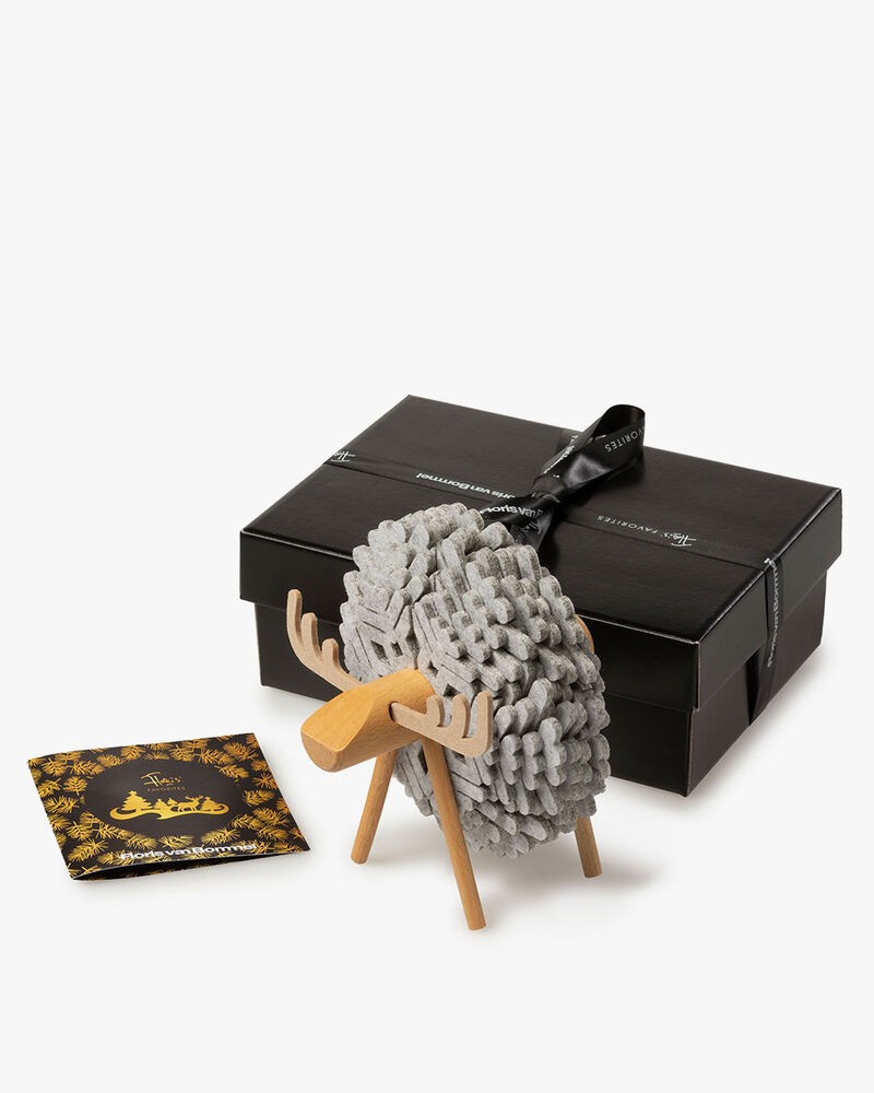Gift box Reindeer with Coasters