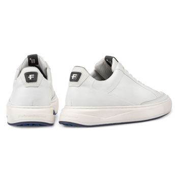 Sneaker calf leather white