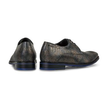 Veterschoen metallic brons