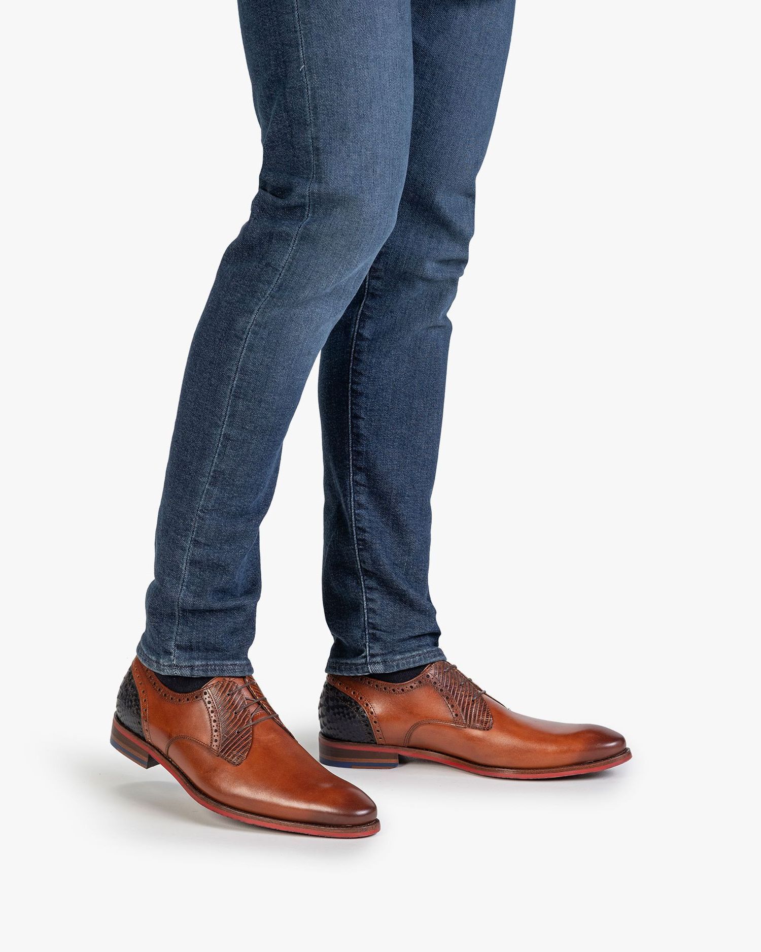 Cognac schoenen van bommel discount