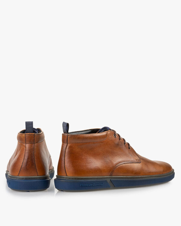 Veterboot kalfsleer cognac