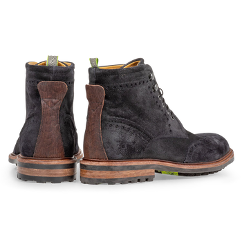 Boot zwart su&egrave;de