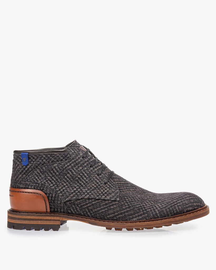 Crepi boot grey with print