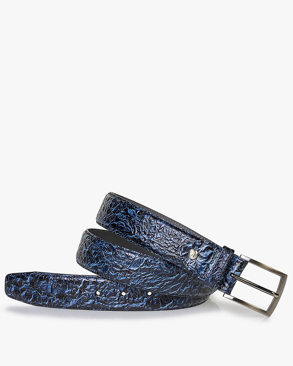 Floris van bommel riem blauw sale