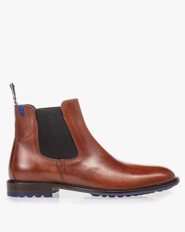 Chelsea boot kalfsleer cognac