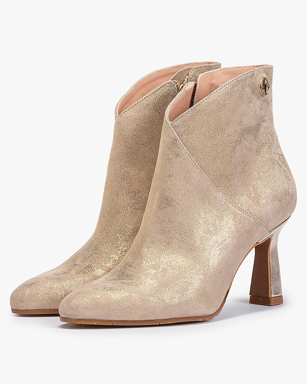 Women s ankle boots Saxi 02.15 Gold Floris van Bommel Belgium