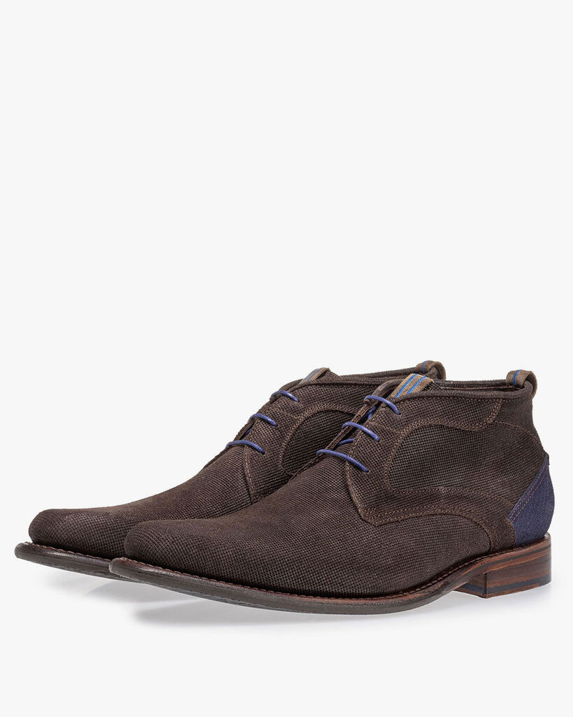 Veterboot bruin su&egrave;de