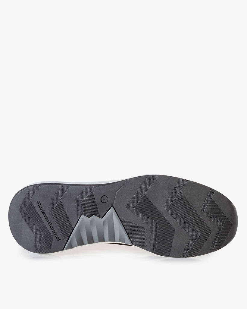 Bulki sneaker zwart nubuck