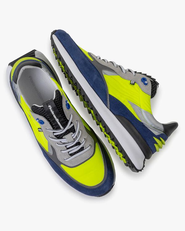 Sneaker textiel geel