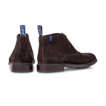 Veterboot su&egrave;de donkerbruin