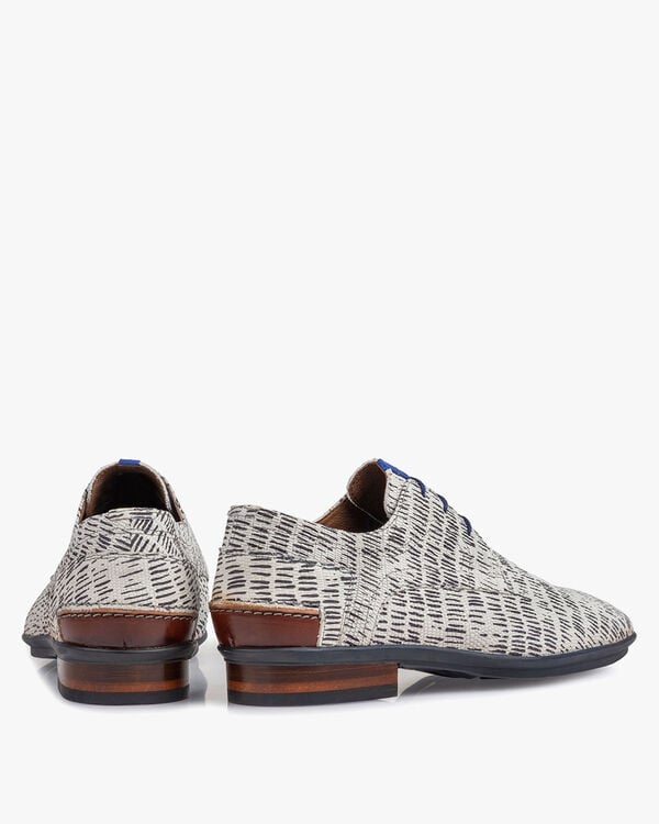 Lace shoe nubuck leather