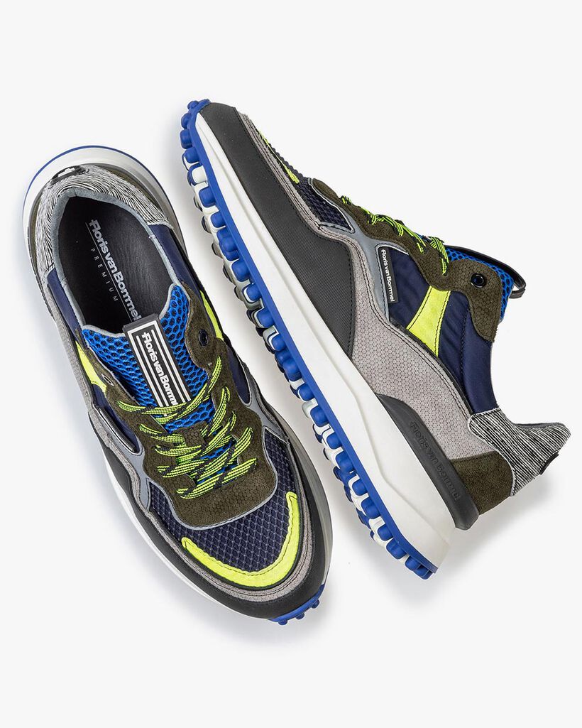 Noppi sneaker donkerblauw