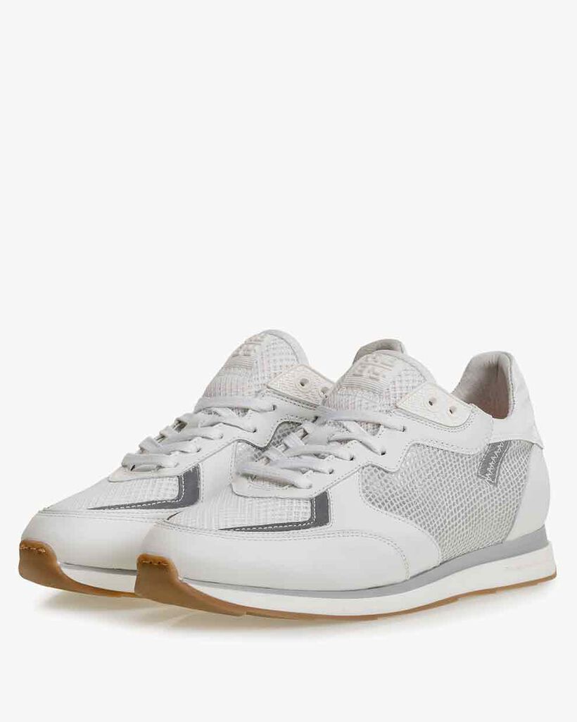 Sneaker kalfsleer wit