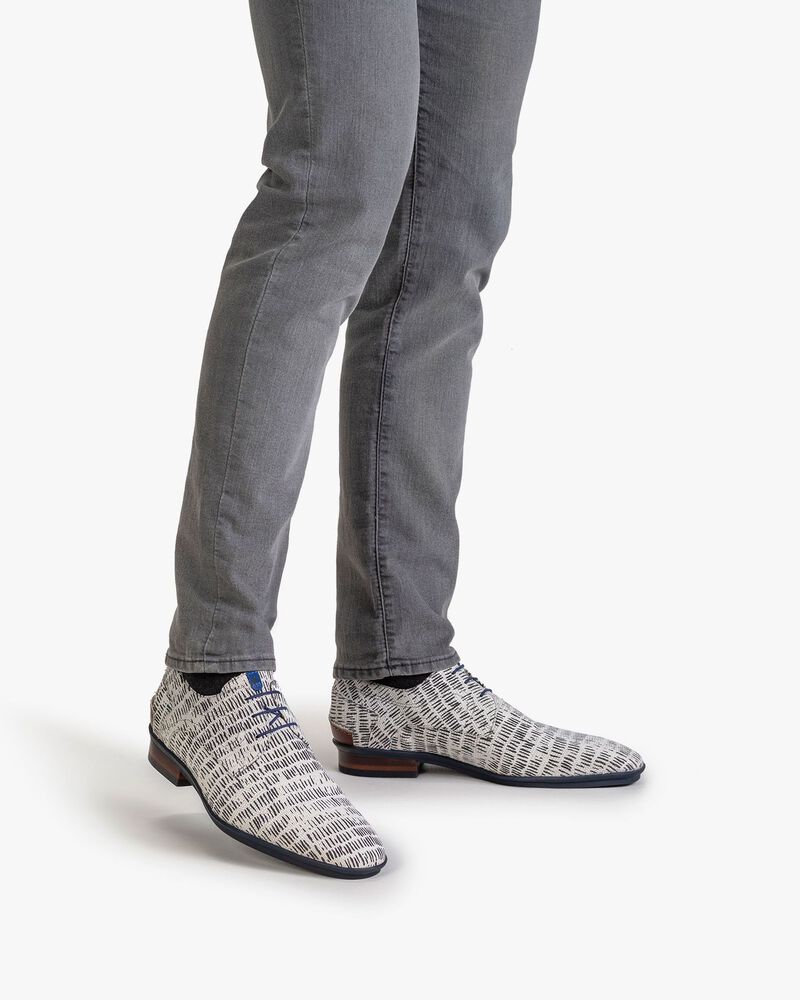 Lace shoe nubuck leather