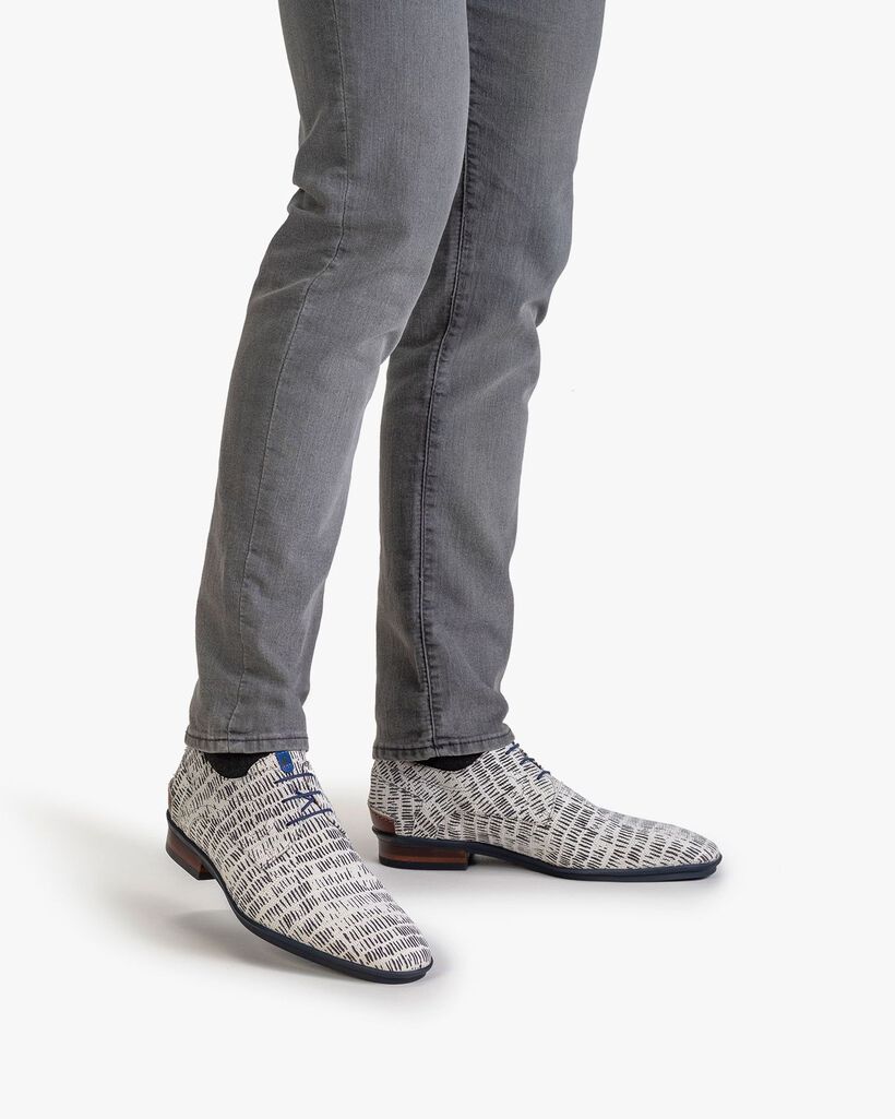 Lace shoe nubuck leather