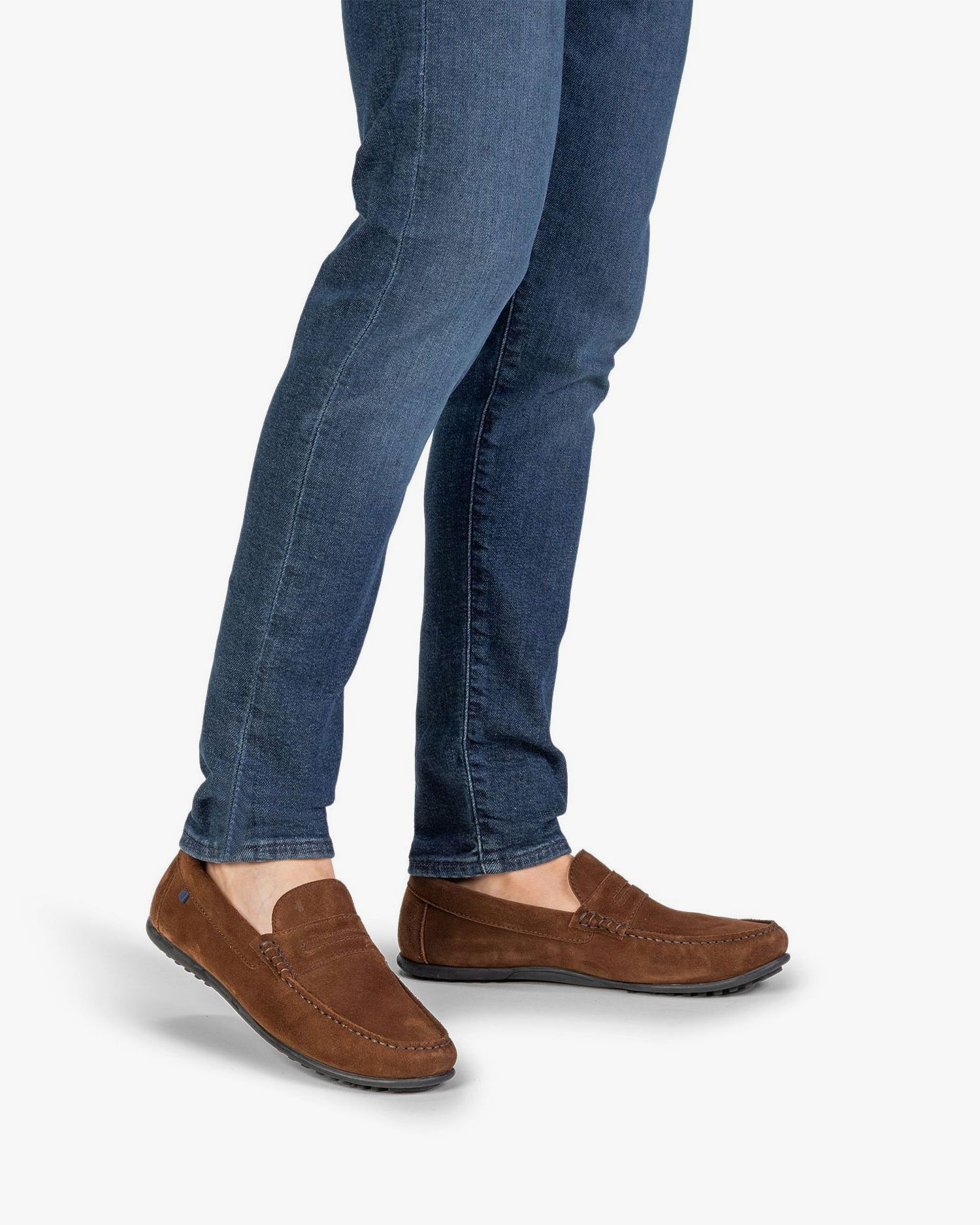 Mocassins heren sales blauw