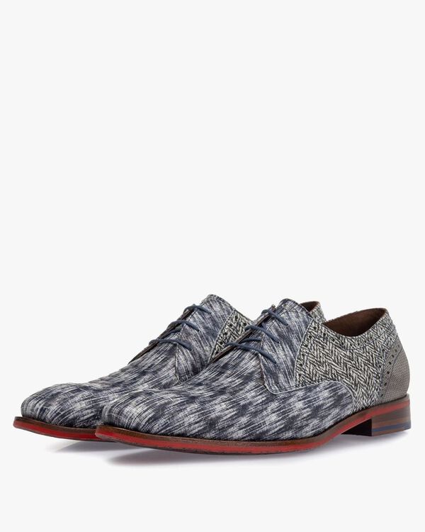 Lace shoe black/white