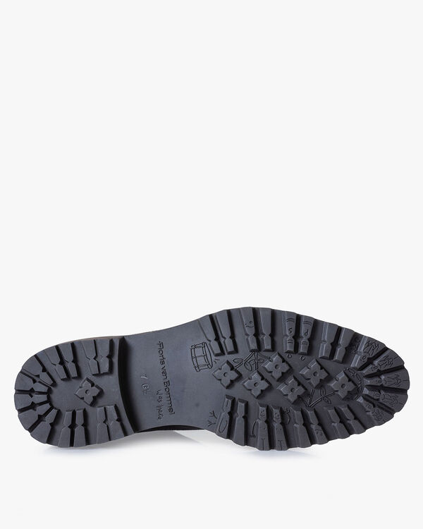 Veterboot su&egrave;de zwart