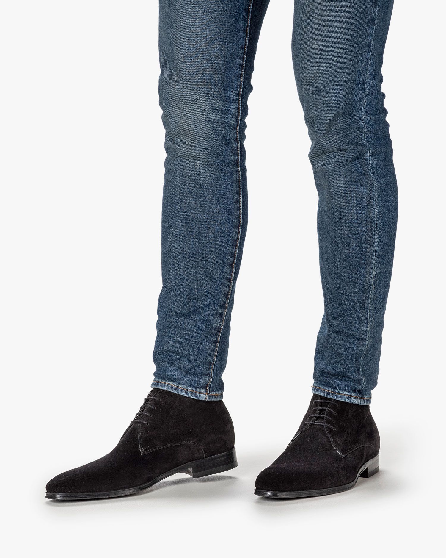 Veterboot suède zwart SBM-50029-10-02 | Van Bommel Official®