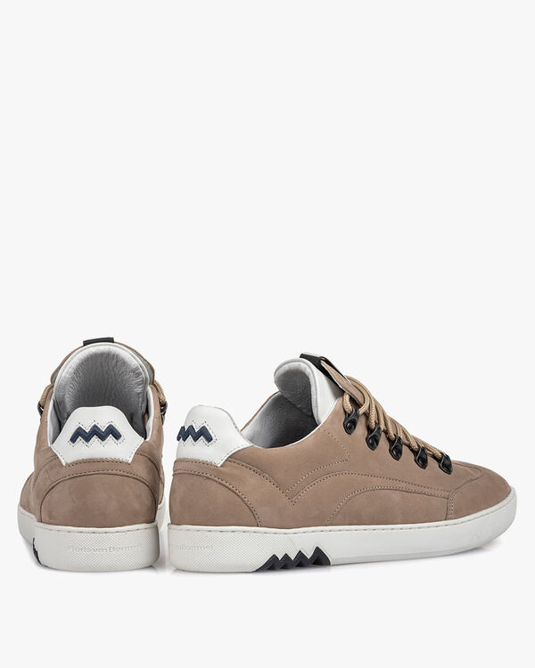 Hiking sneaker nubuck beige