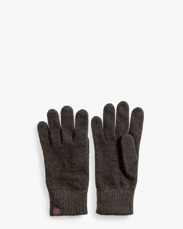 Handschoenen wol bruin