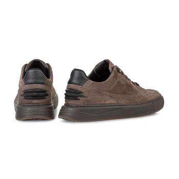 Sneaker suede sand-coloured