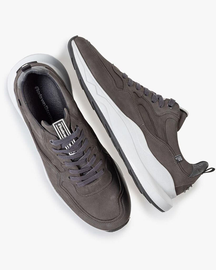 Bulki sneaker grey nubuck