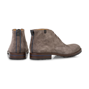 Veterboot su&egrave;de taupe