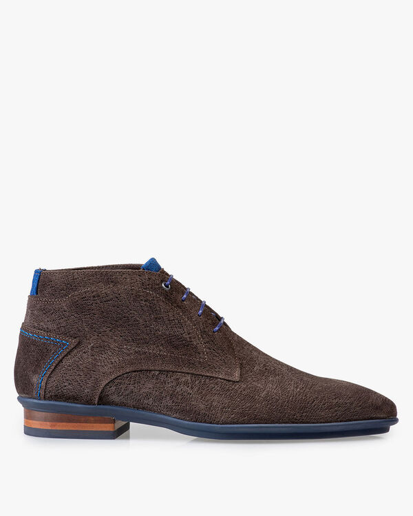 Veterboot bruin su&egrave;de