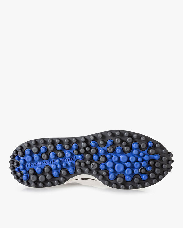 Noppi sneaker su&egrave;de zwart