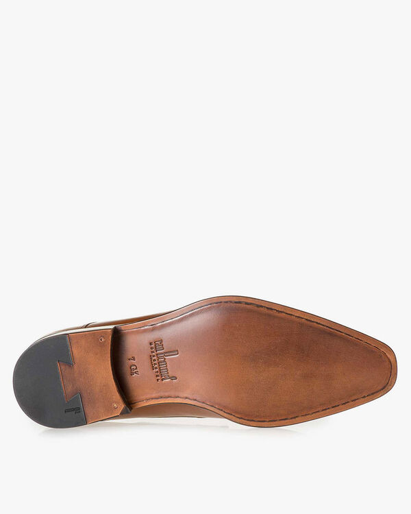 Veterschoen kalfsleer cognac