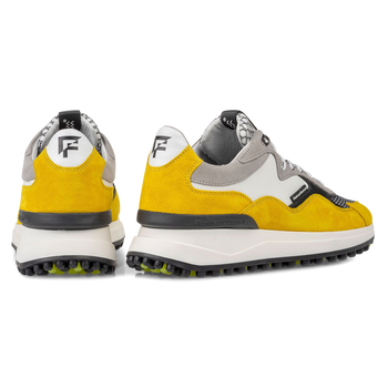 Noppi sneaker su&egrave;de geel