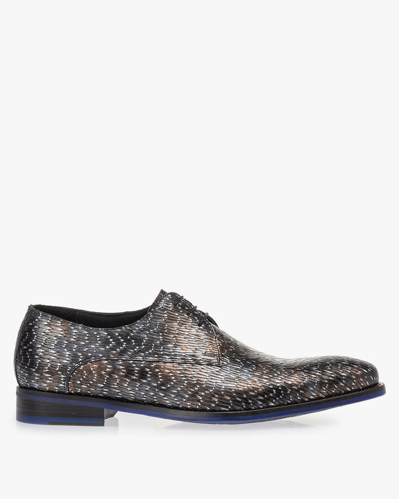 Veterschoen metallic brons