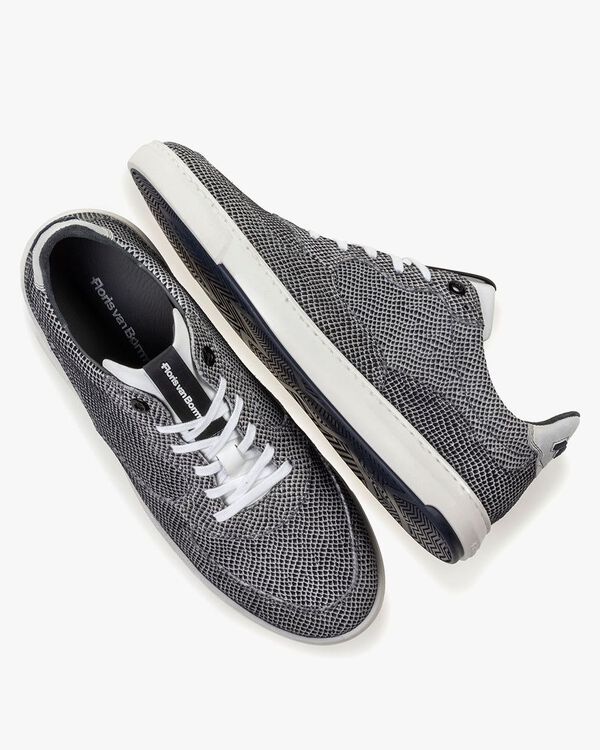 Sneaker su&egrave;de off-white