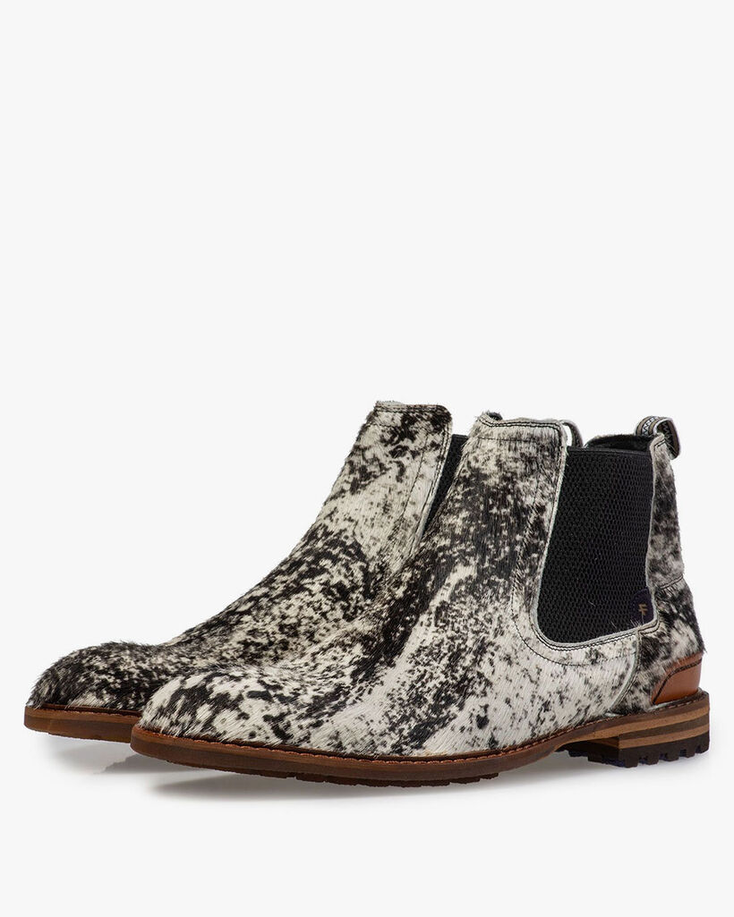 Chelsea boot pony off-white