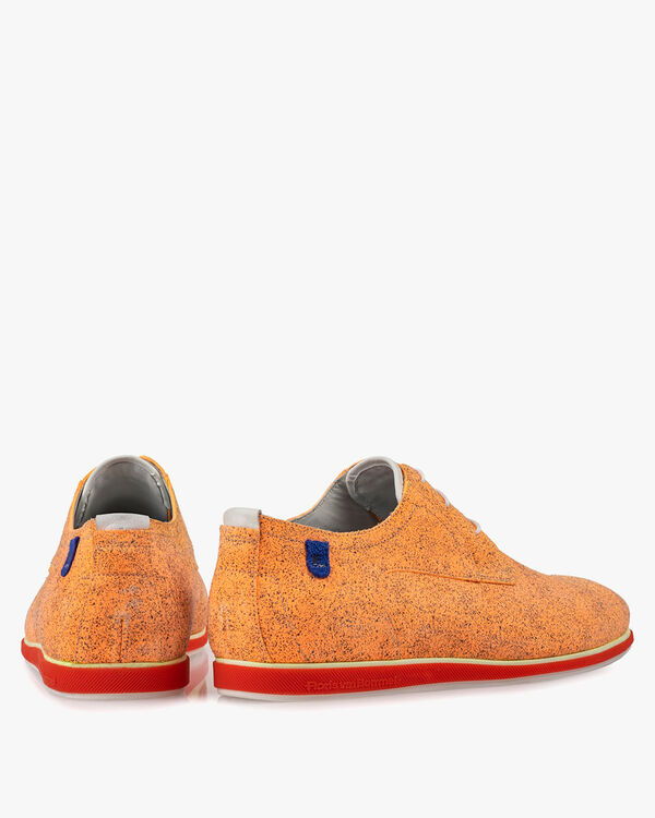 Veterschoen su&egrave;de oranje