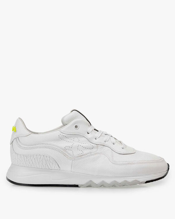 White leather sneaker