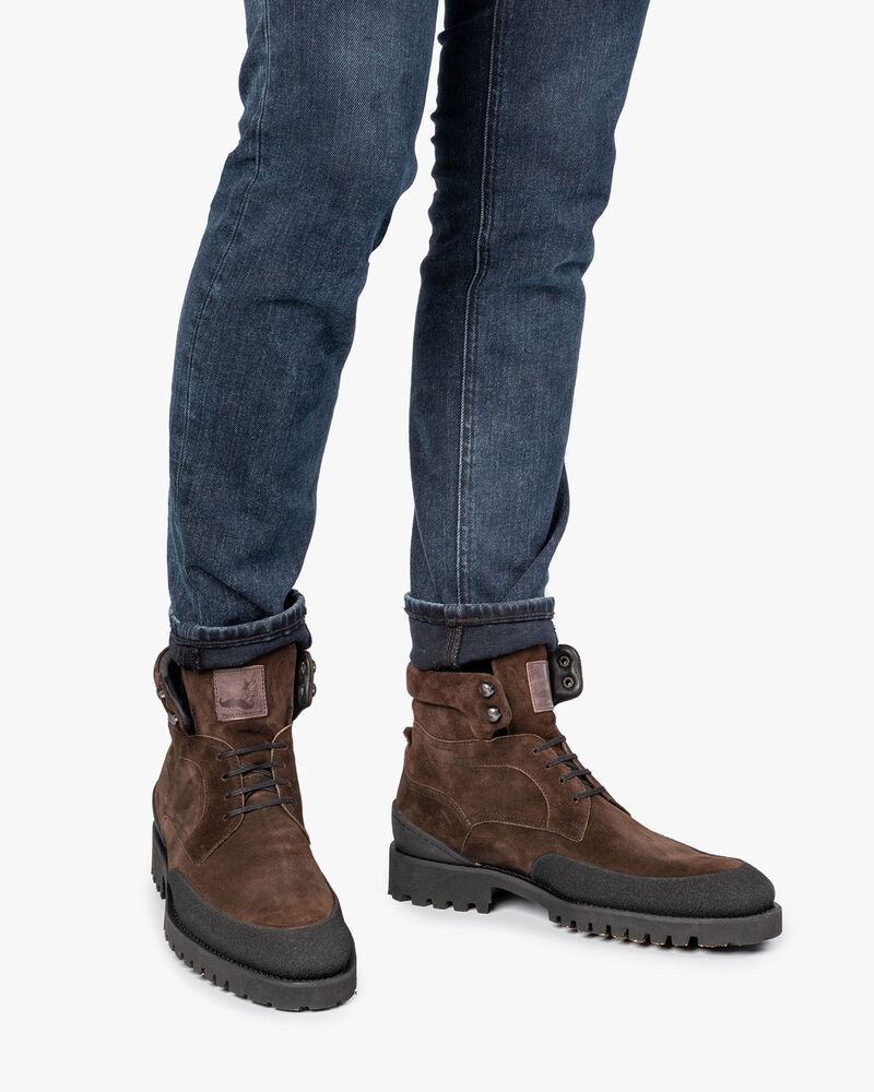 Veterboot bruin su&egrave;de