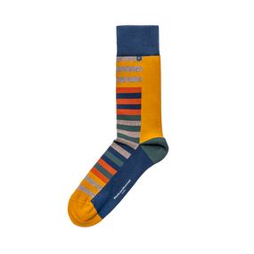 Multi-colour / Dark blue