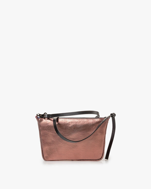 Tas koper leer craquel&eacute;
